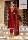Floral By Rangoon Silk with Embroidery Readymade Suits Wholesale Shop In Surat